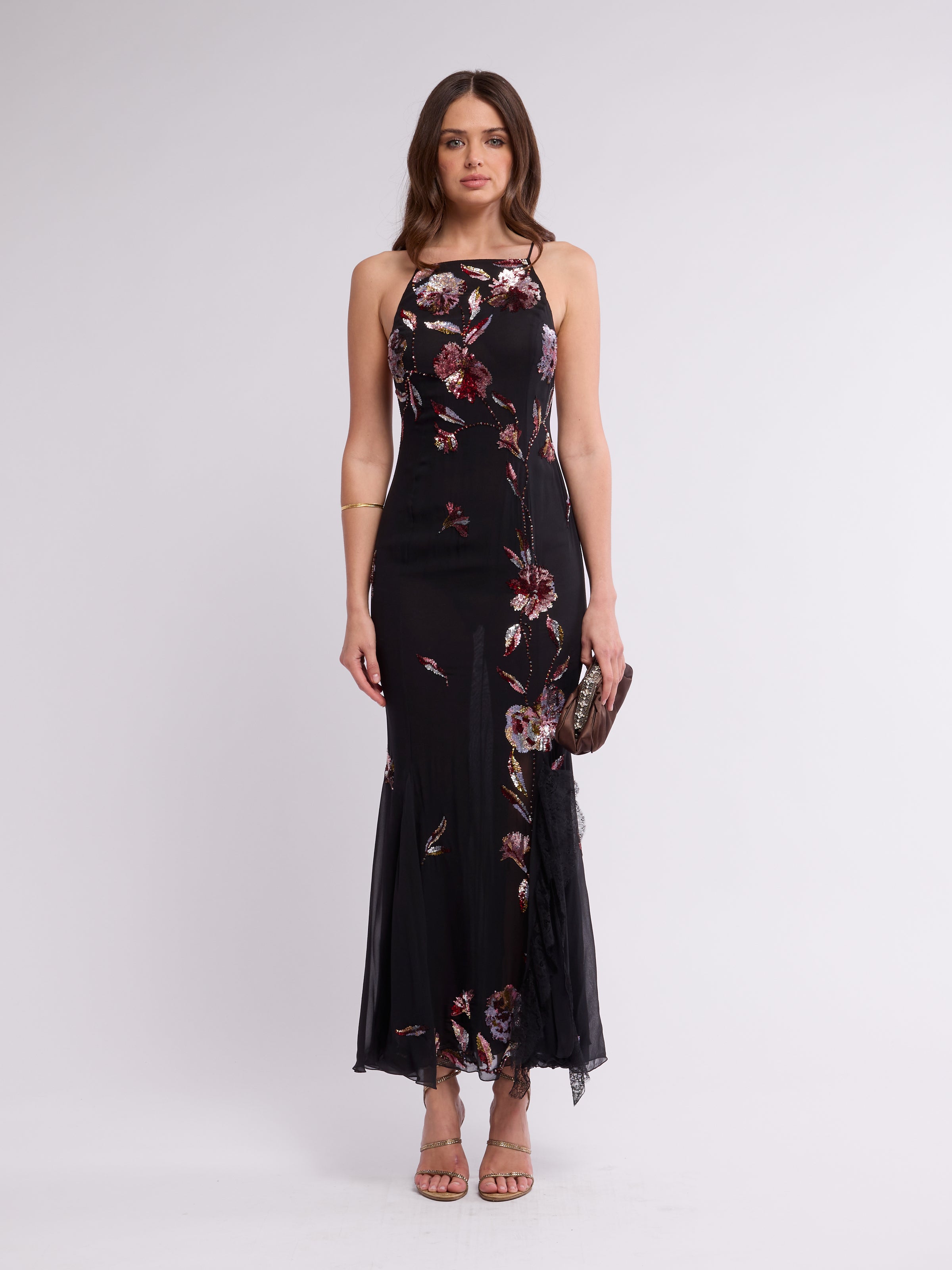 Unsigned 2000s Sequined Maxi Dress