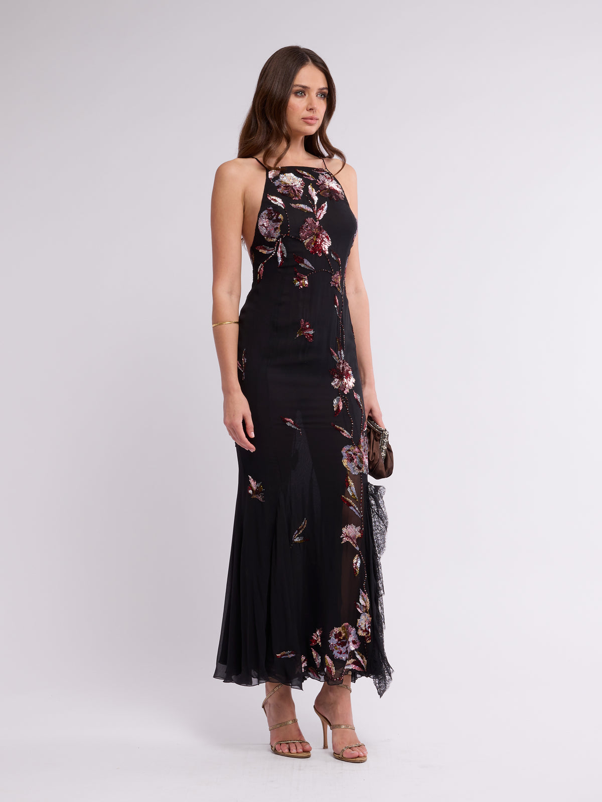Unsigned 2000s Sequined Maxi Dress