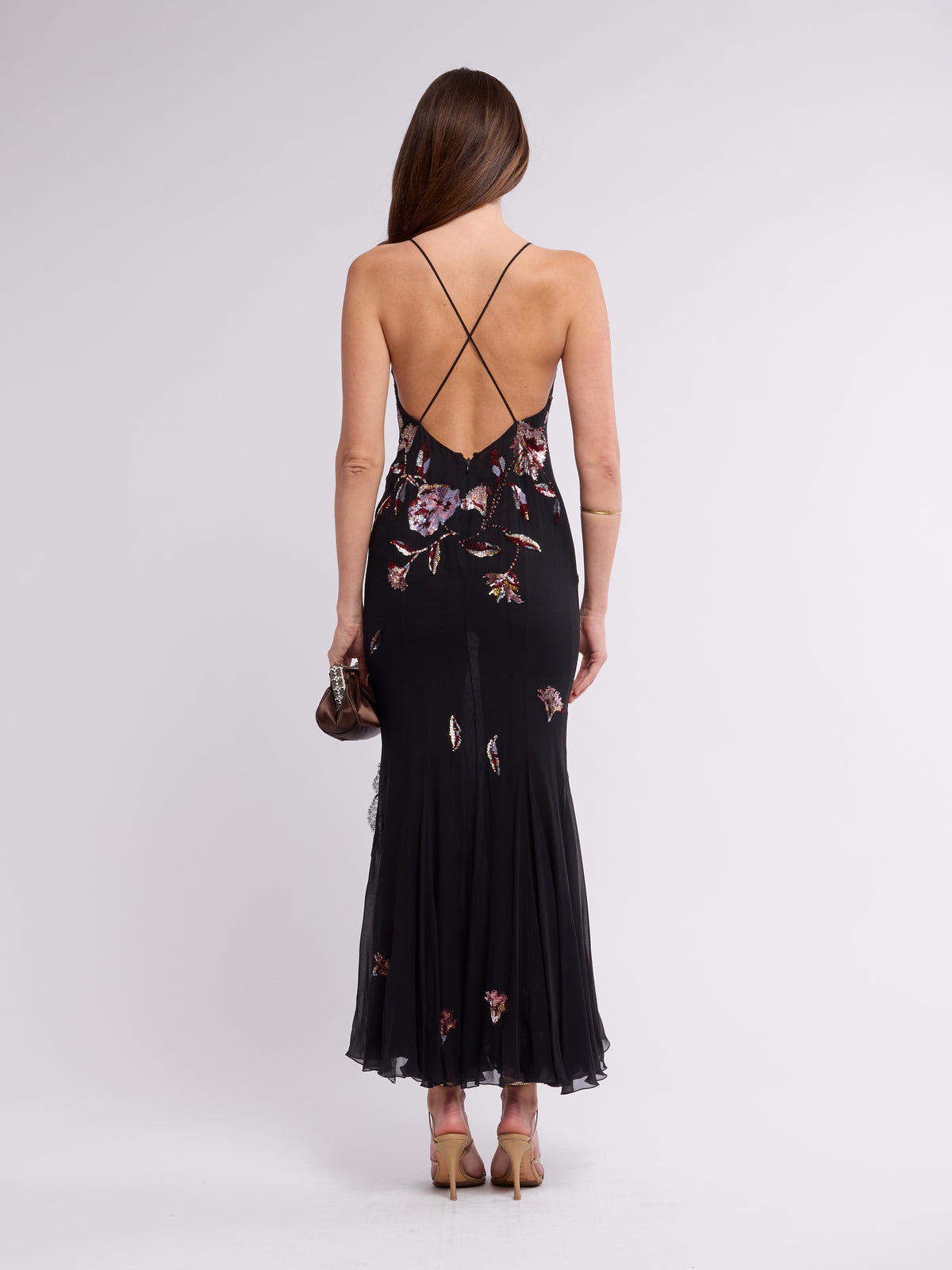 Unsigned 2000s Sequined Maxi Dress
