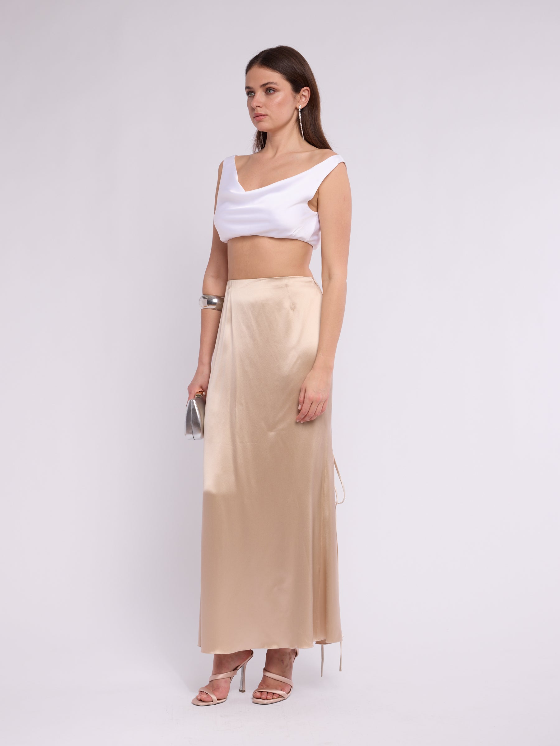 Valentino SS 2004 Corset Lace-up Skirt