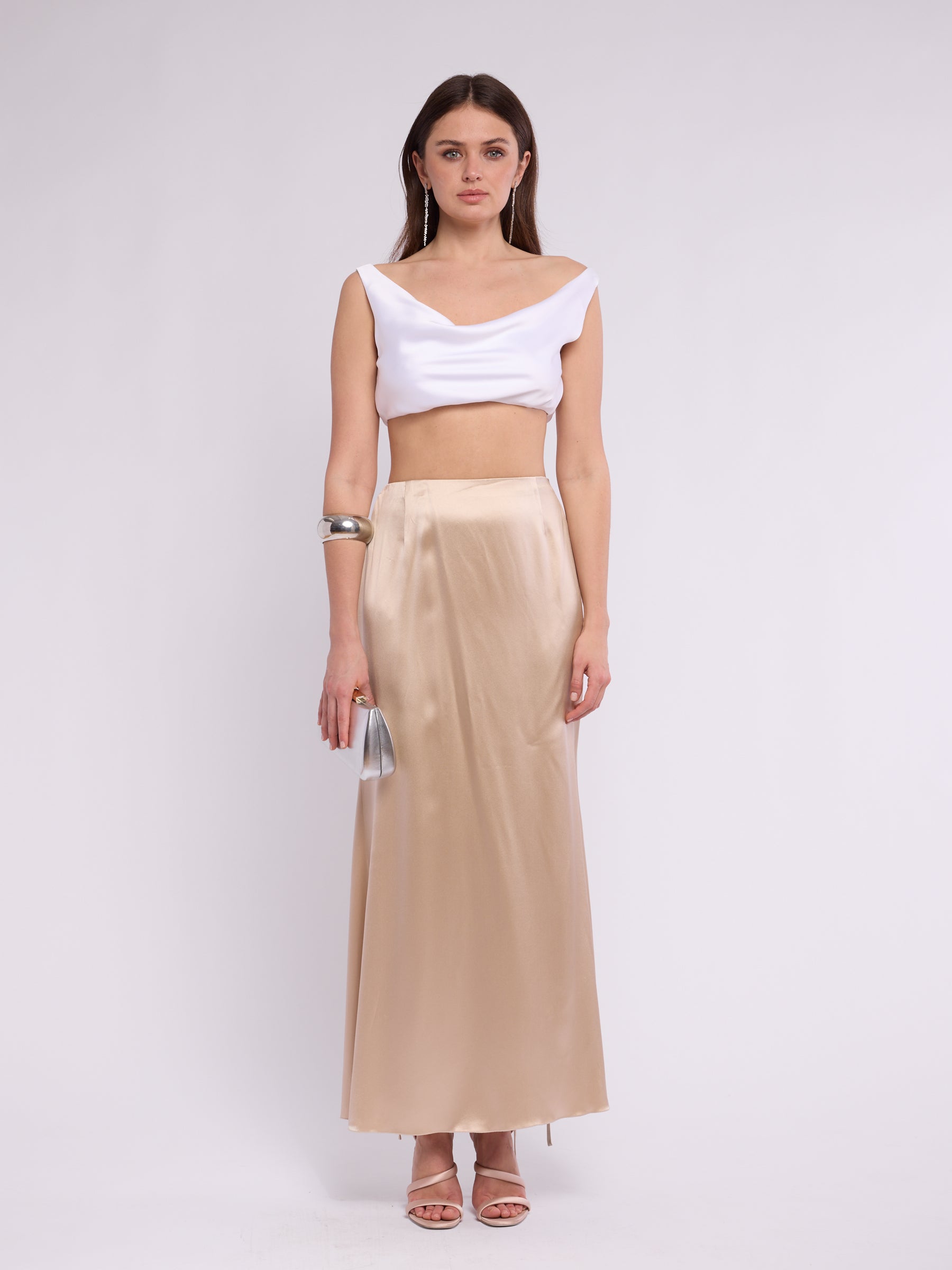 Valentino SS 2004 Corset Lace-up Skirt