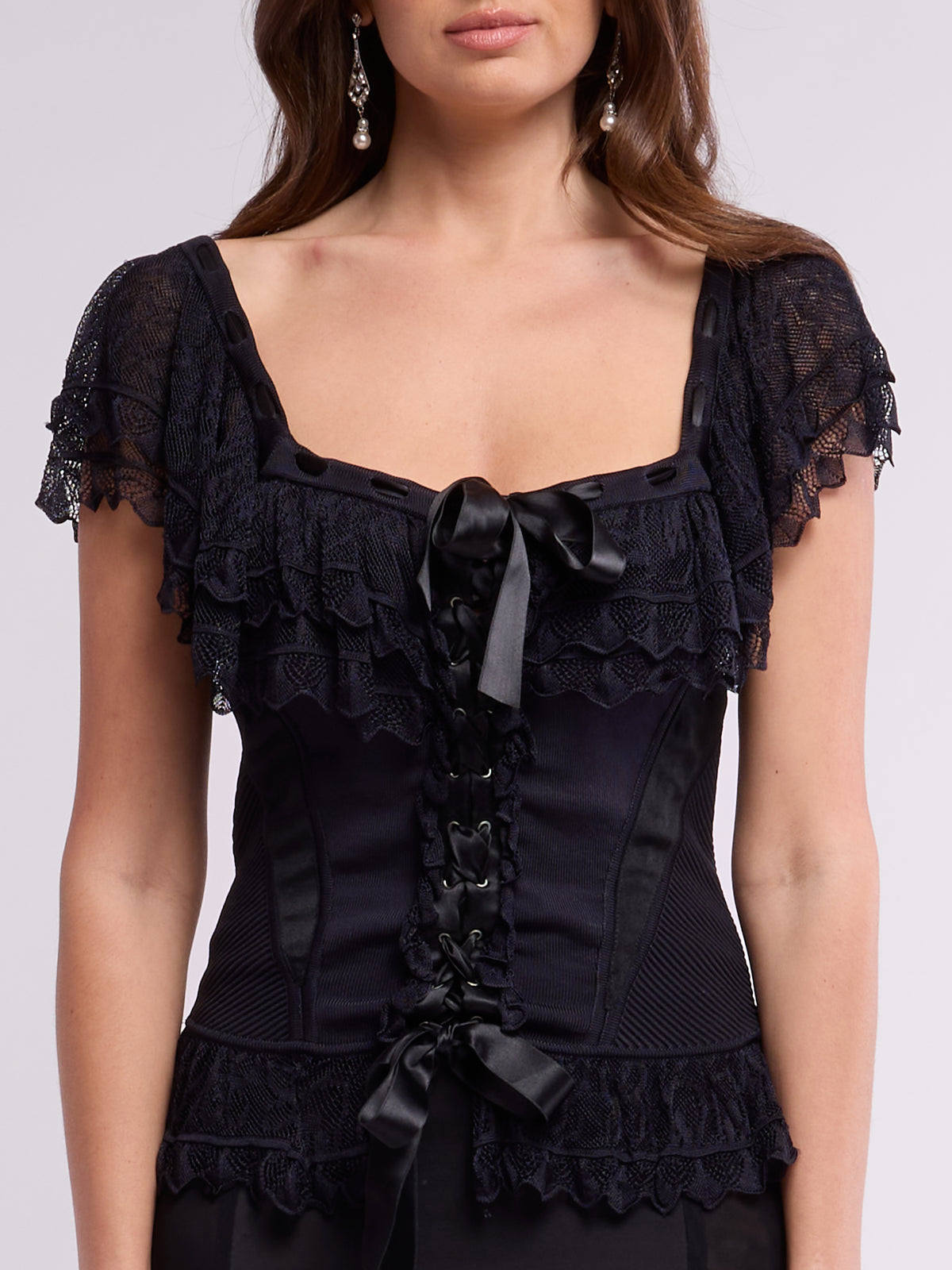 Valentino SS 2004 Runway Corset