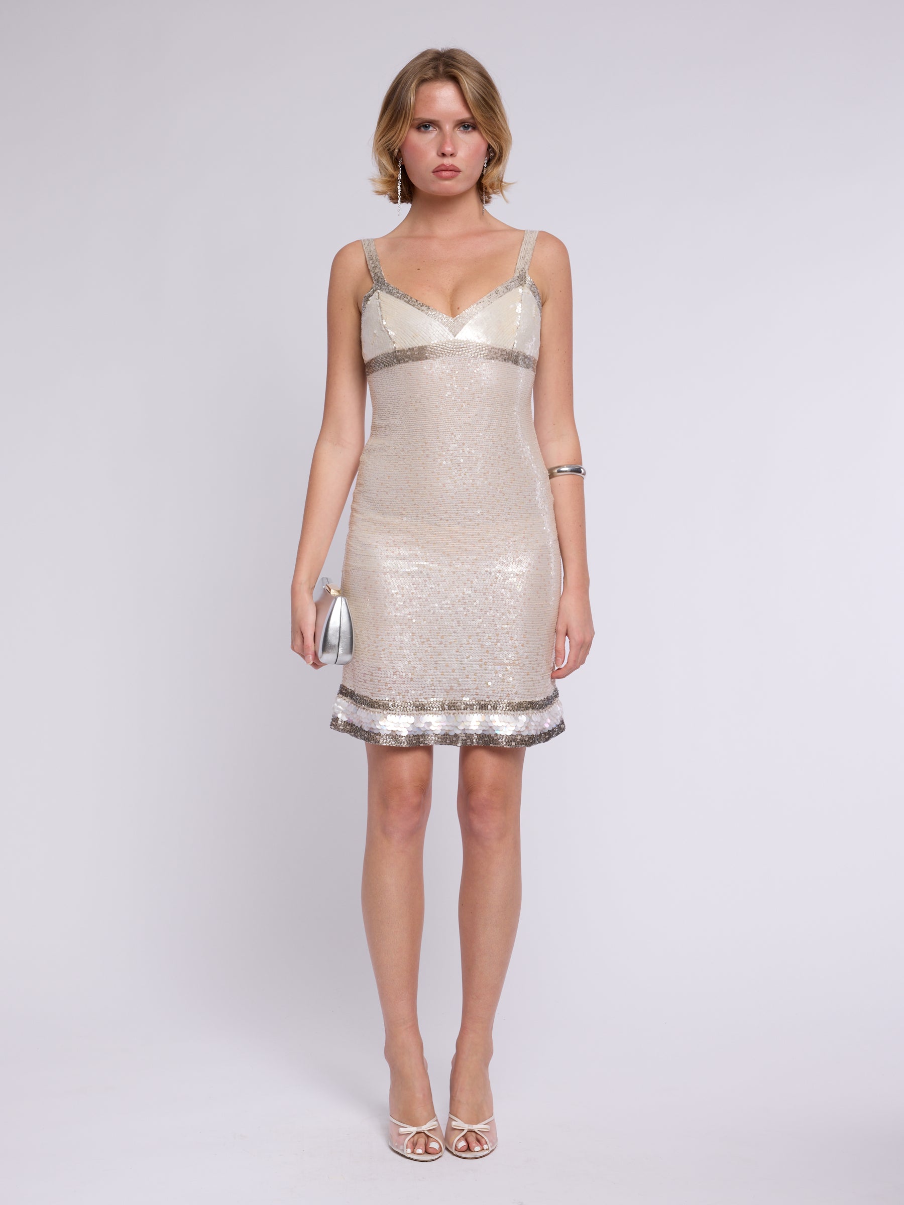 Valentino SS 2004 Runway Sequin Dress