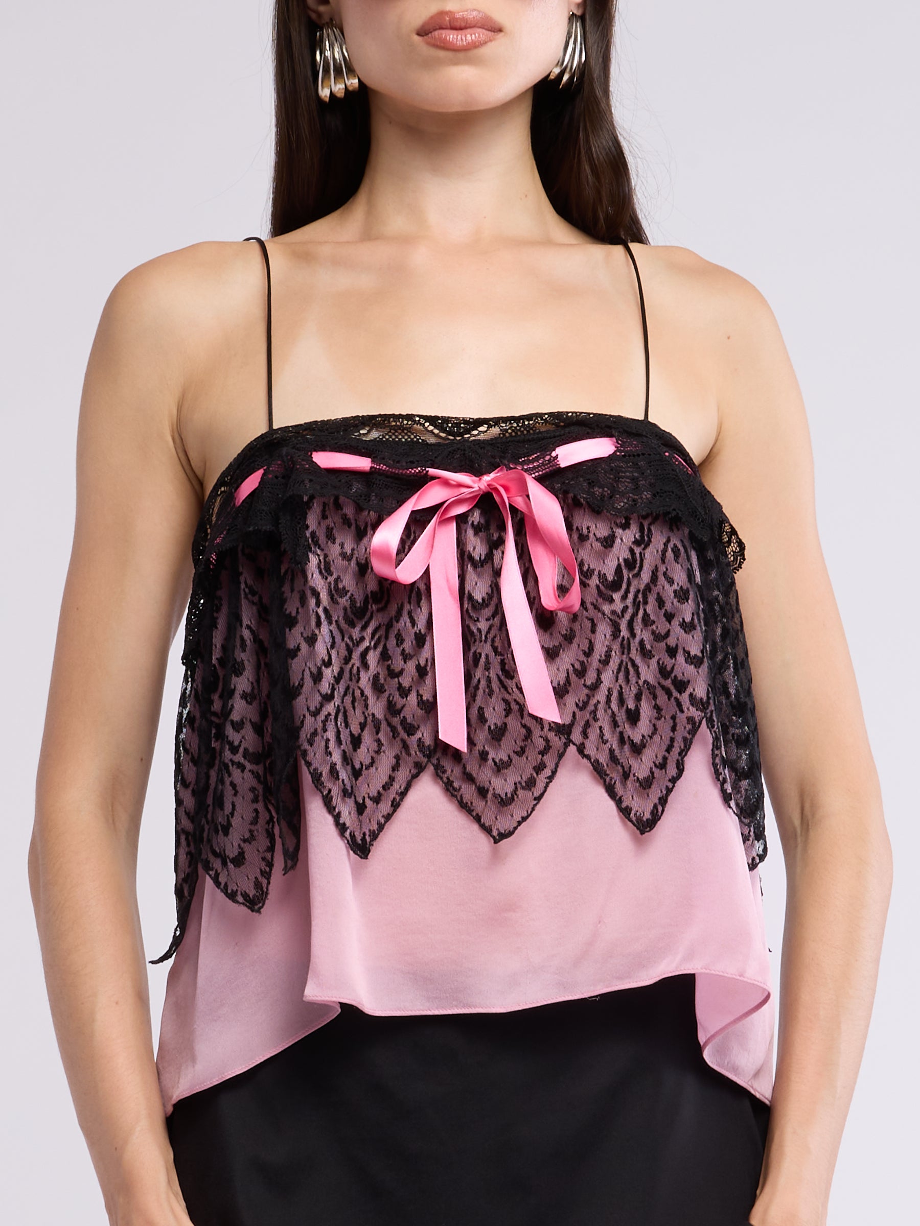 YSL by Tom Ford FW 2003 Runway Lace Tank