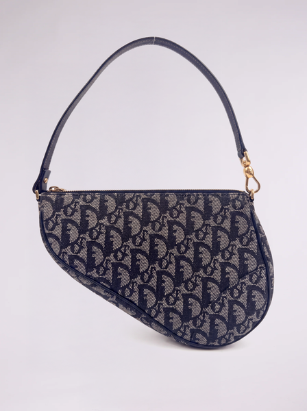 Christian Dior 2000 Pochette Saddle Bag
