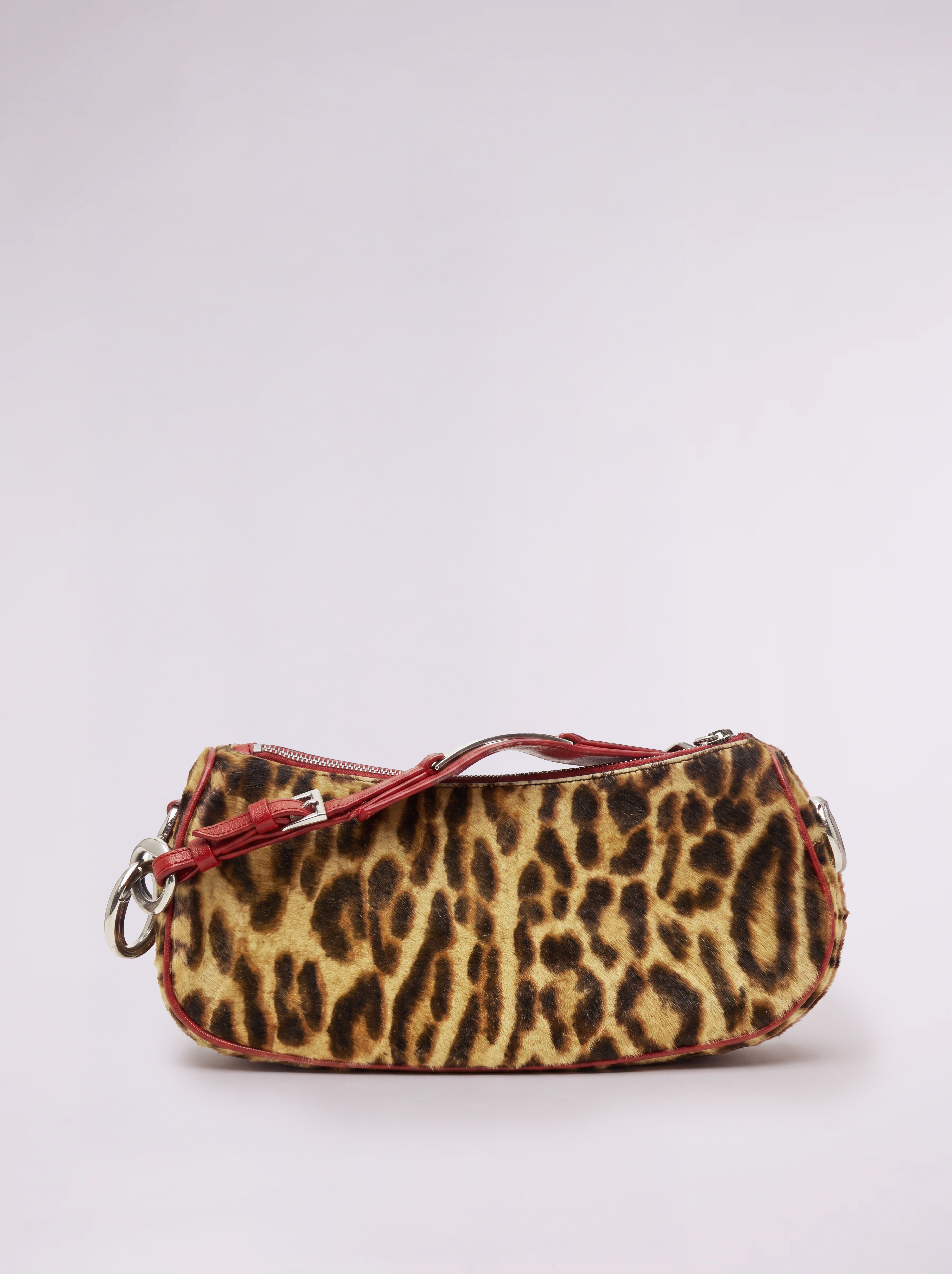 Christian Dior “Diva” Leopard Print Pony Hair Bag
