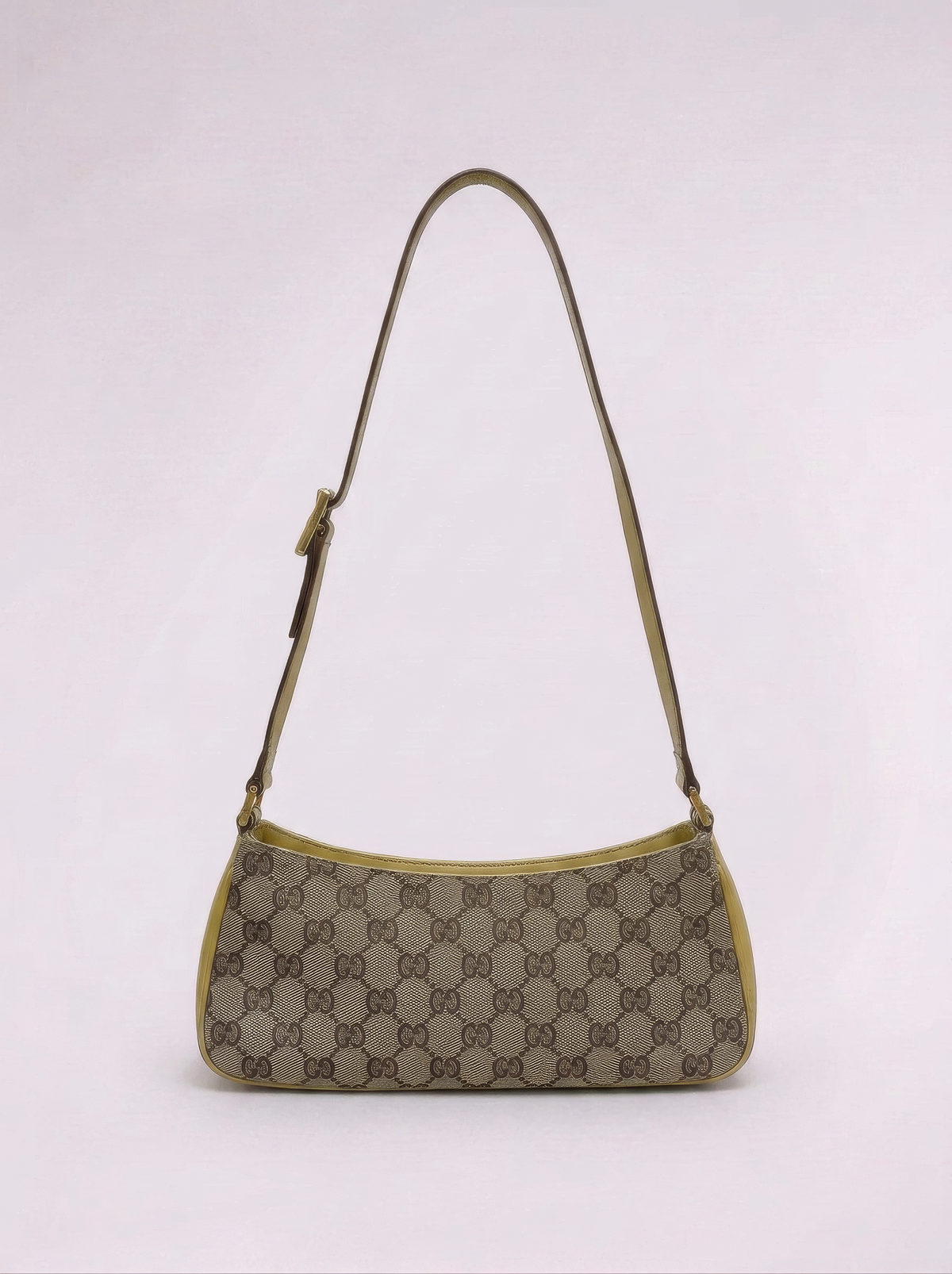 Gucci 2000s Monogram Pochette Shoulder Bag
