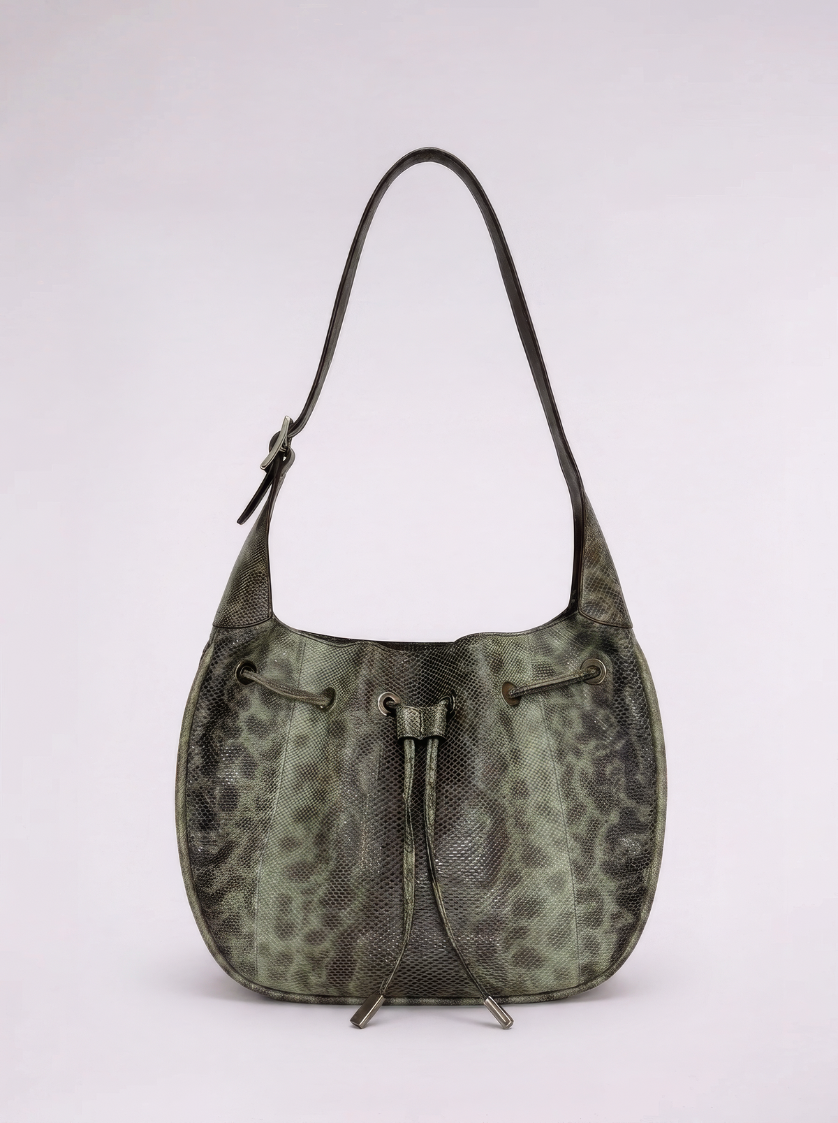 Gucci 2000s Snakeskin Shoulder Bag