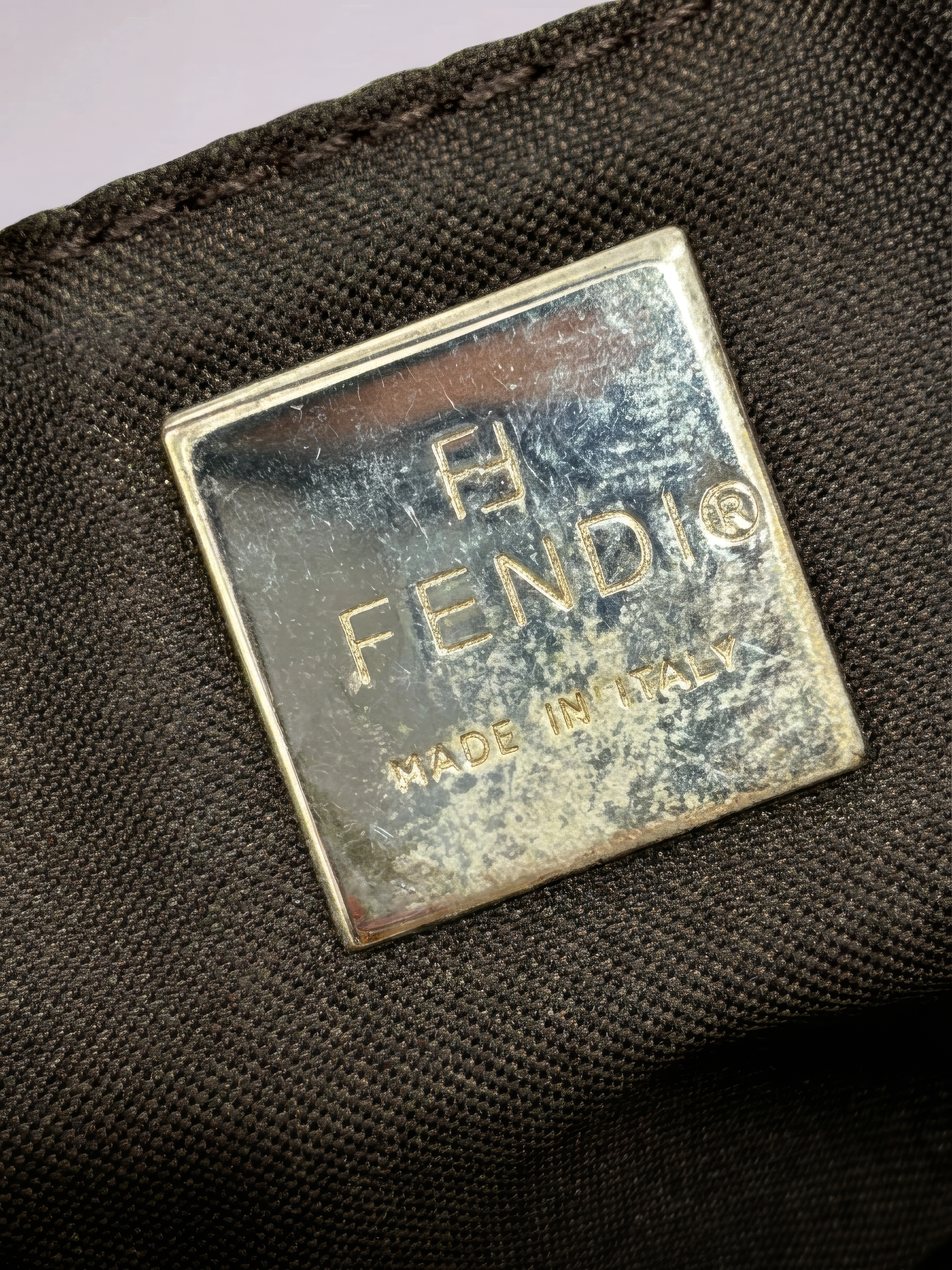 Fendi 2000s Cream Baguette Bag