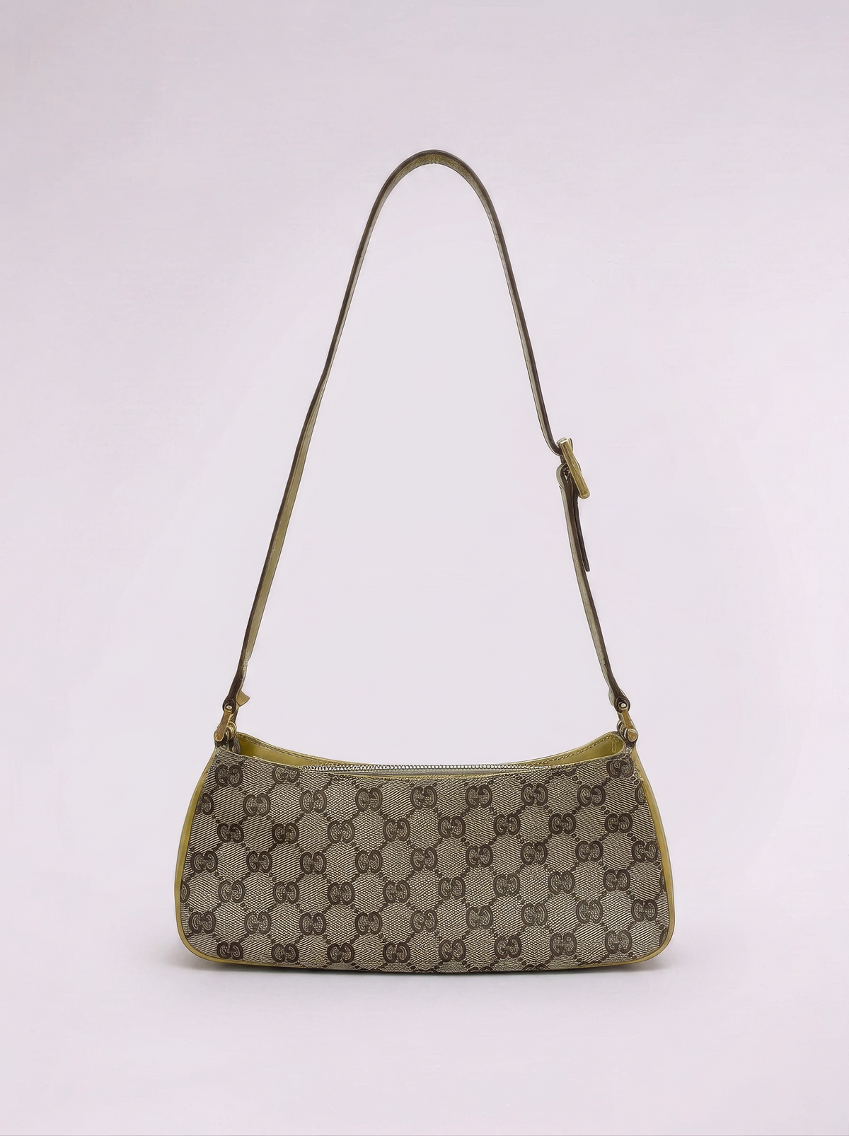 Gucci 2000s Monogram Pochette Shoulder Bag