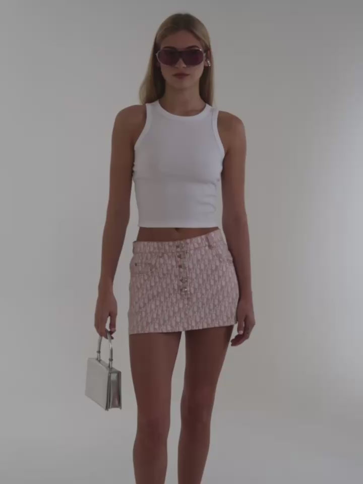 Christian Dior by Galliano SS 2004 Diorissimo Skirt
