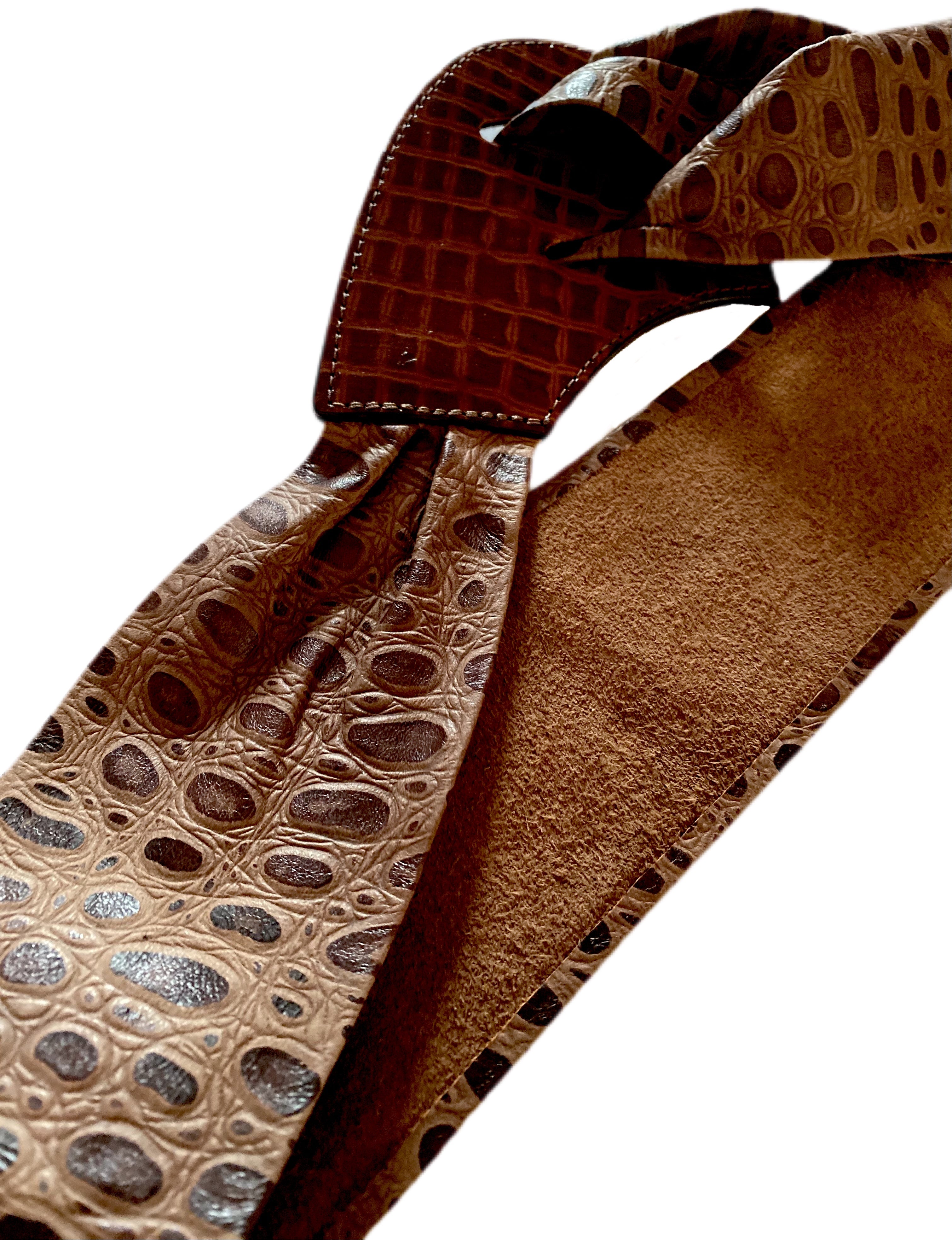 Vintage Vermont Leather Wrap Belt (S)